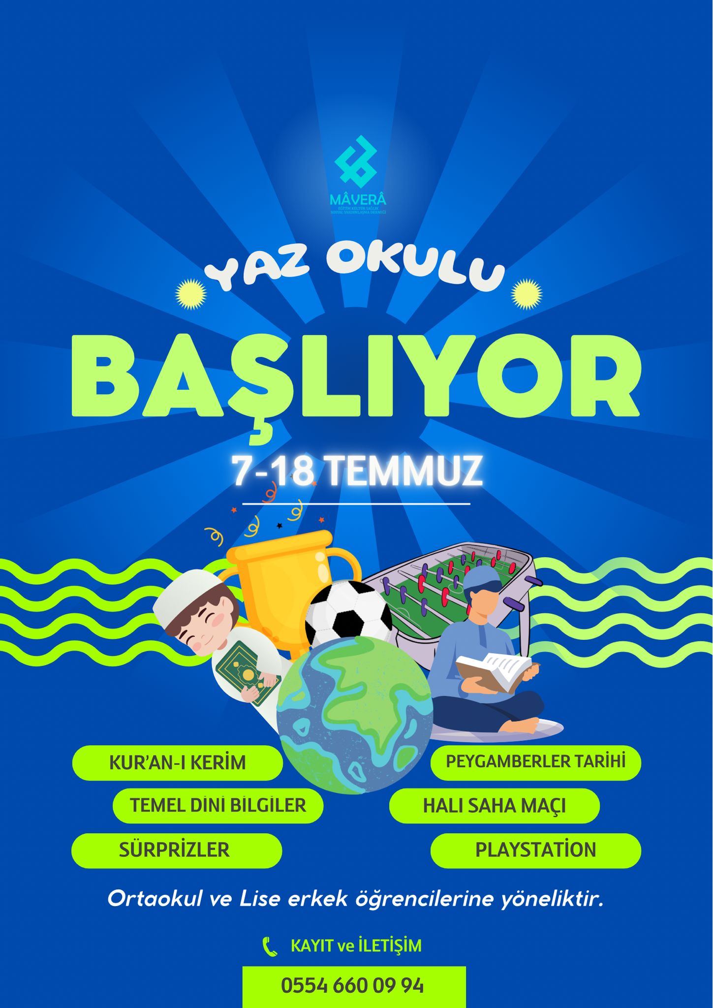 Yaz Kur’an Kursları Başlıyor!