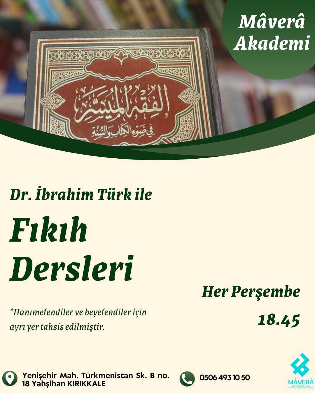 Dr. İbrahim Türk ile Fıkıh Temelleri Dersleri