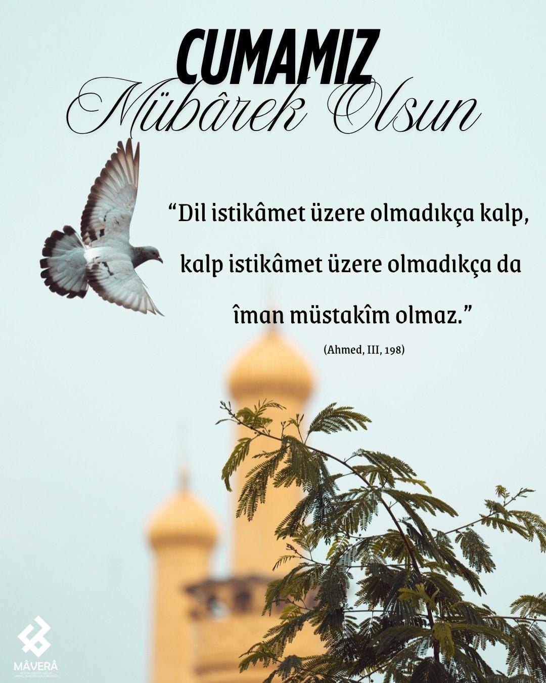 CUMAMIZ Mübarek Olsun